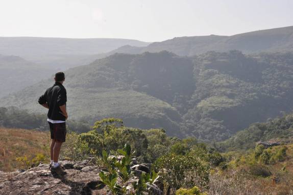 Belíssimo visual do canyon no P.E do Guartelá, região de Tibagi - PR